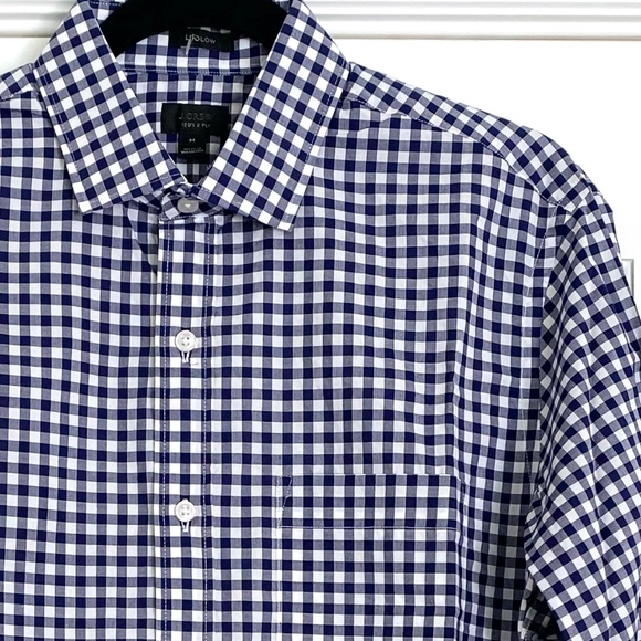 NWOT J. Crew Ludlow 120's 2 Ply Check Shirt - M - Picture 3 of 5